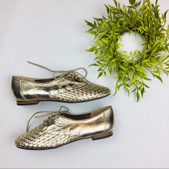 Steven By Steve Madden Shoes - Steven by Steve Madden | Woven Metallic Loafers